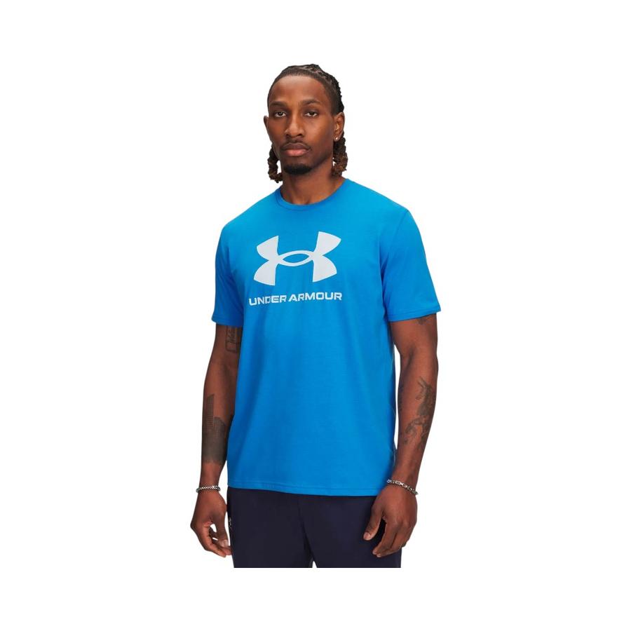 Polera hombre Lifestyle Under Armour 1382911-402 Azul