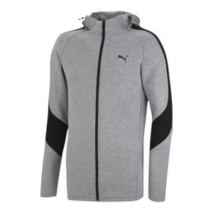 Chaqueta con Capucha Hombre Puma Evostripe Core Gris