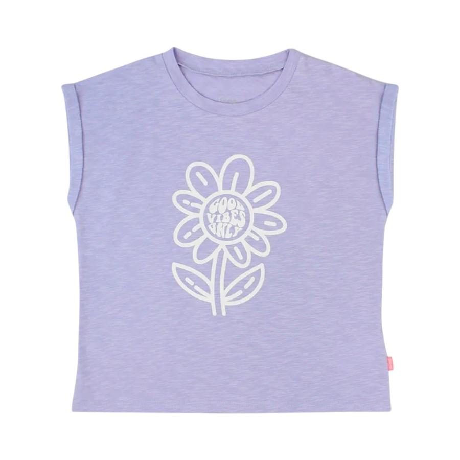 Polera Manga Corta Niña Ficcus Day to Day 2610798 Lila