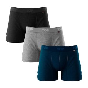 Pack 3 Boxers Hombre TOP C3 Cobre Medio Multicolor