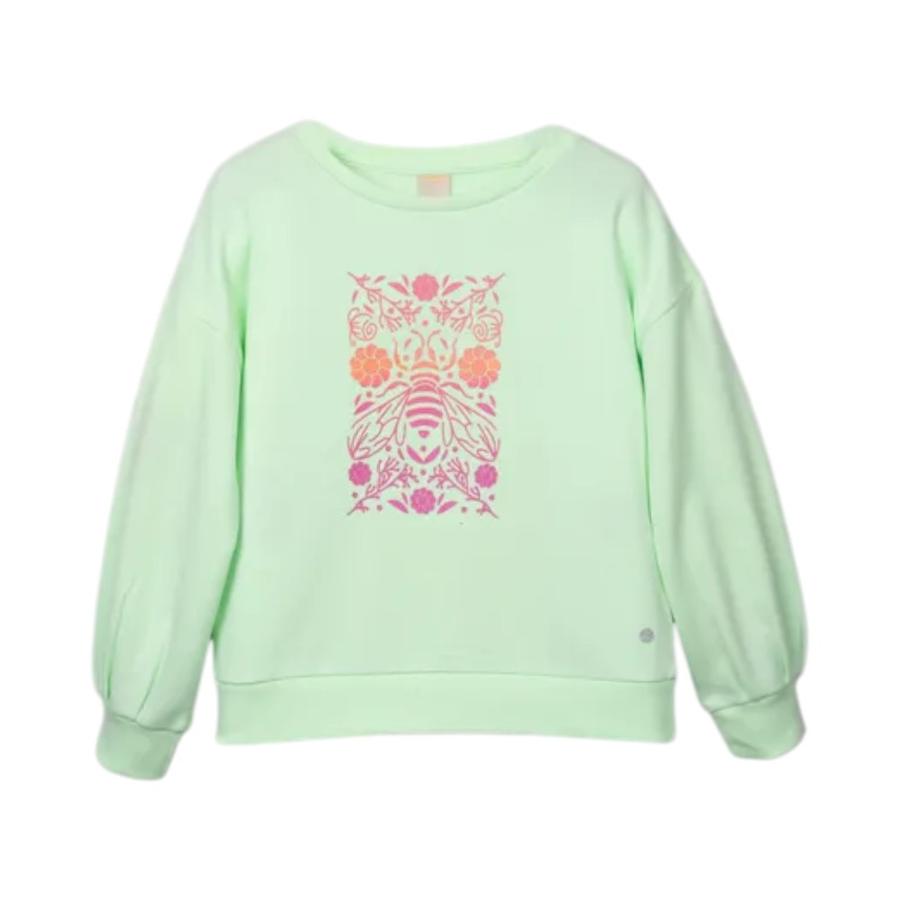 Polerón Crew Niña Pierina PVC512-25 Verde