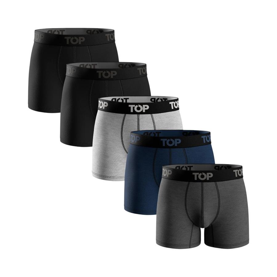 Pack 5 Bóxers Hombre TOP Algodón C8 Multicolor