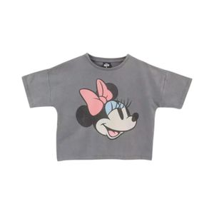 Polera Manga Corta Niña TBC 314014469 Minnie Gris