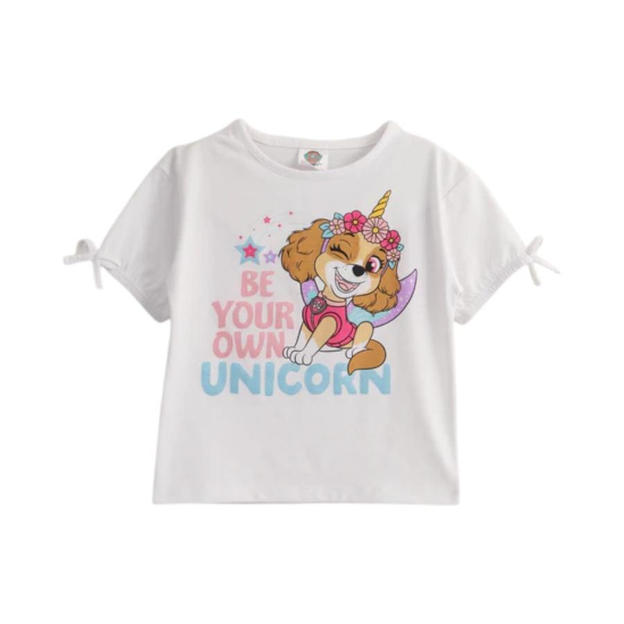 Polera Manga Corta Niña TBC 314014504 Skye Blanco