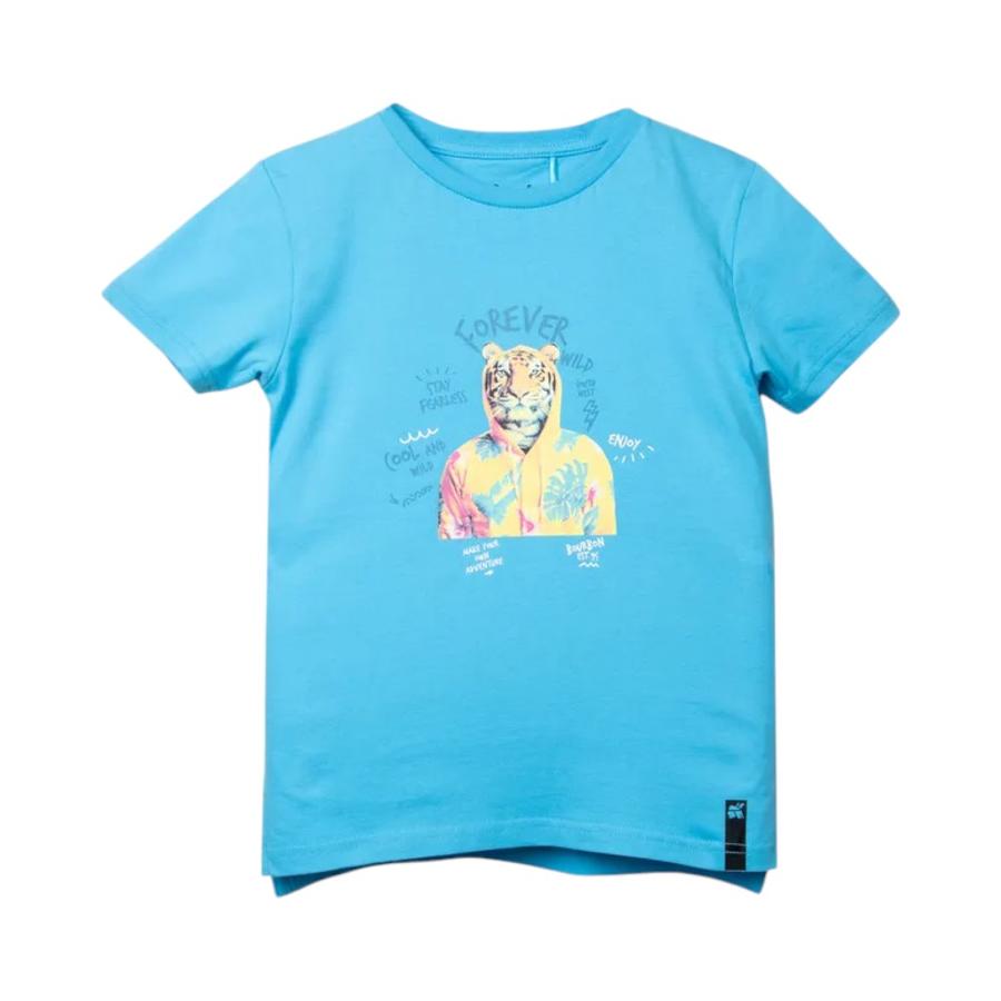 Polera Niño Estampado Colorido Apache  Calipso