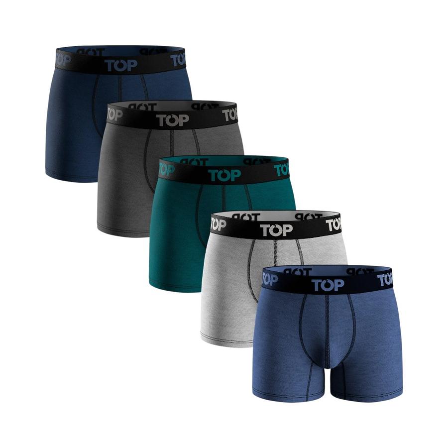 Pack 5 Bóxers Hombre TOP Algodón C9 Multicolor