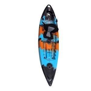 KAYAK SINGLE TRAVEL CELESTE-NEGRO-NARANJO