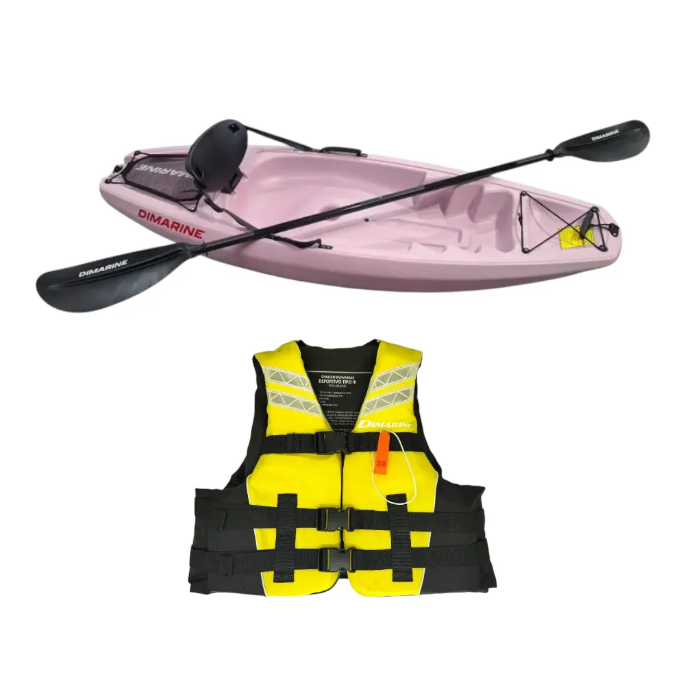 Kayak Single Dimarine Lahuen Ñadi Niños Rosado
