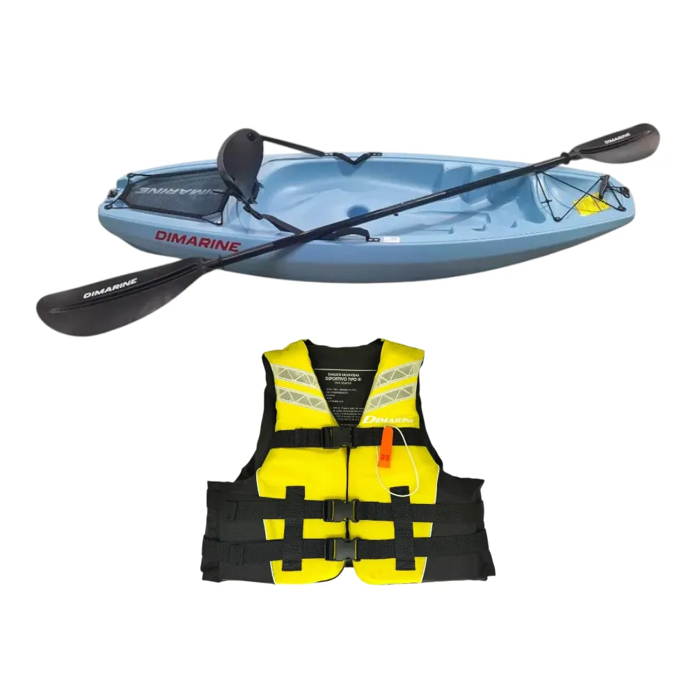 Kayak Single Dimarine Correntoso Niños Celeste