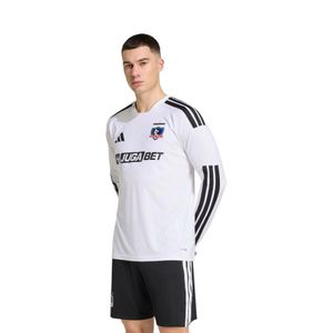 Camiseta Hombre Adidas Colo-Colo Local 26 Manga Larga Blanco
