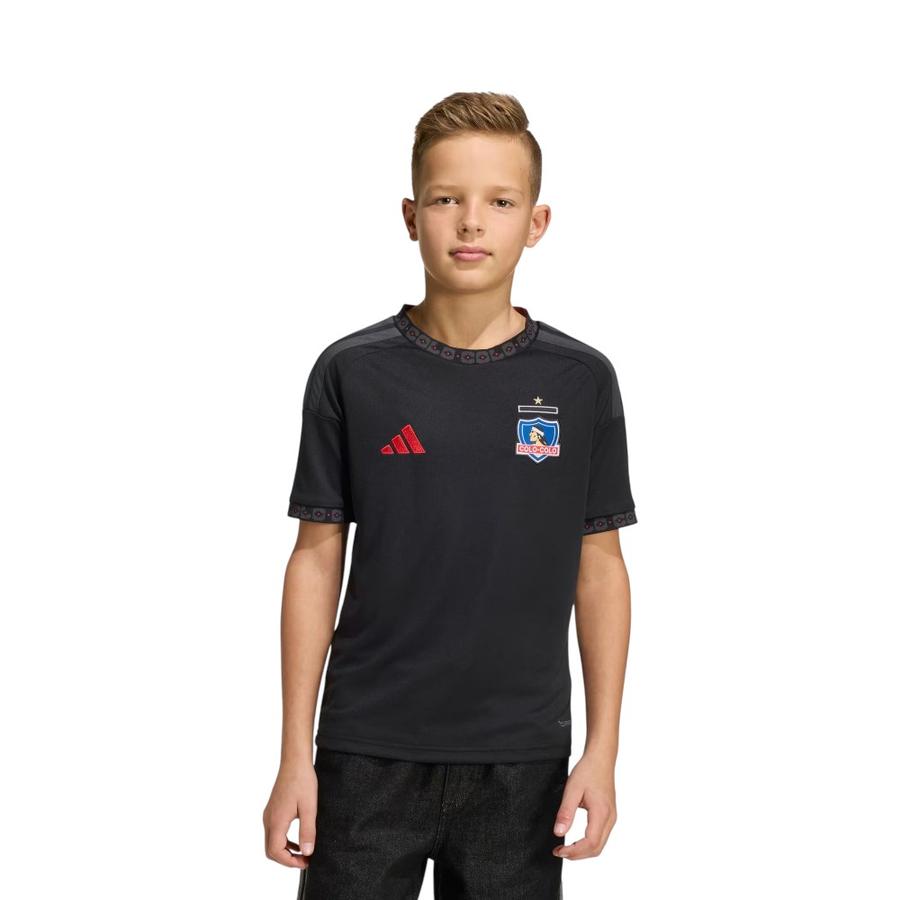 Camiseta Fútbol Niños Adidas Colo-Colo Visitante 26 Negro