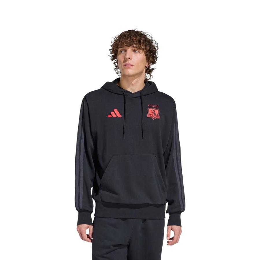Polerón Fútbol Hombre Adidas ADN Colo-Colo Negro