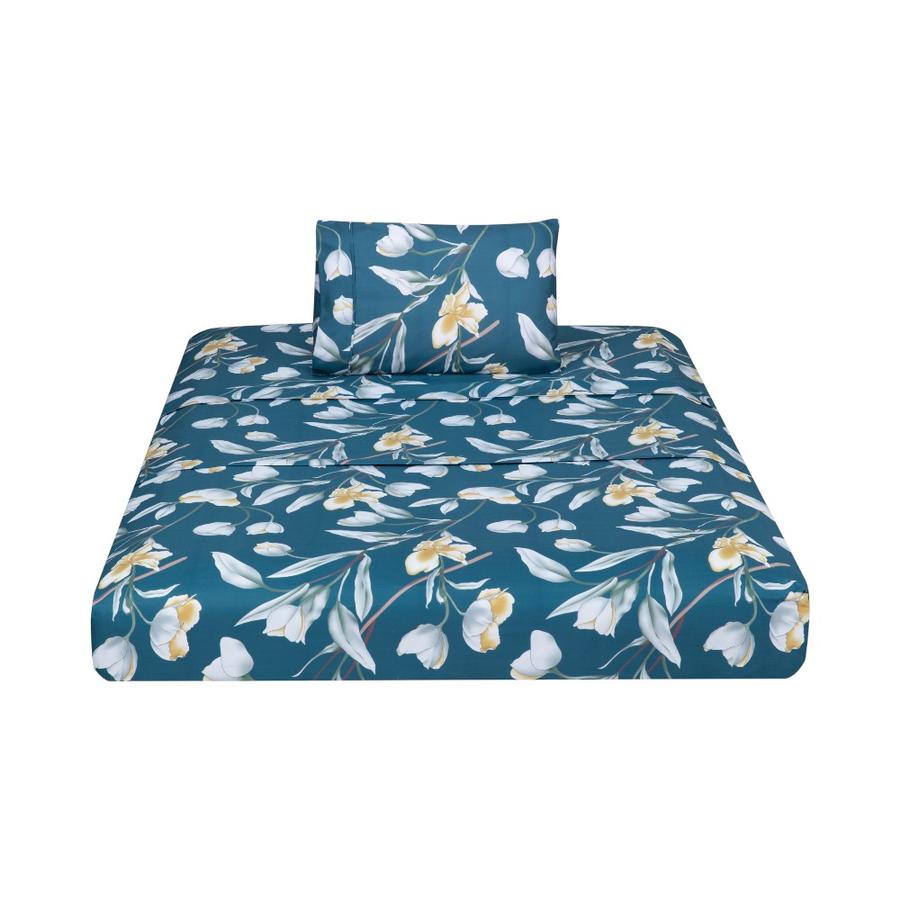 Juego de Sábanas Matiz Classic Estampado 1.5 Plazas Azul