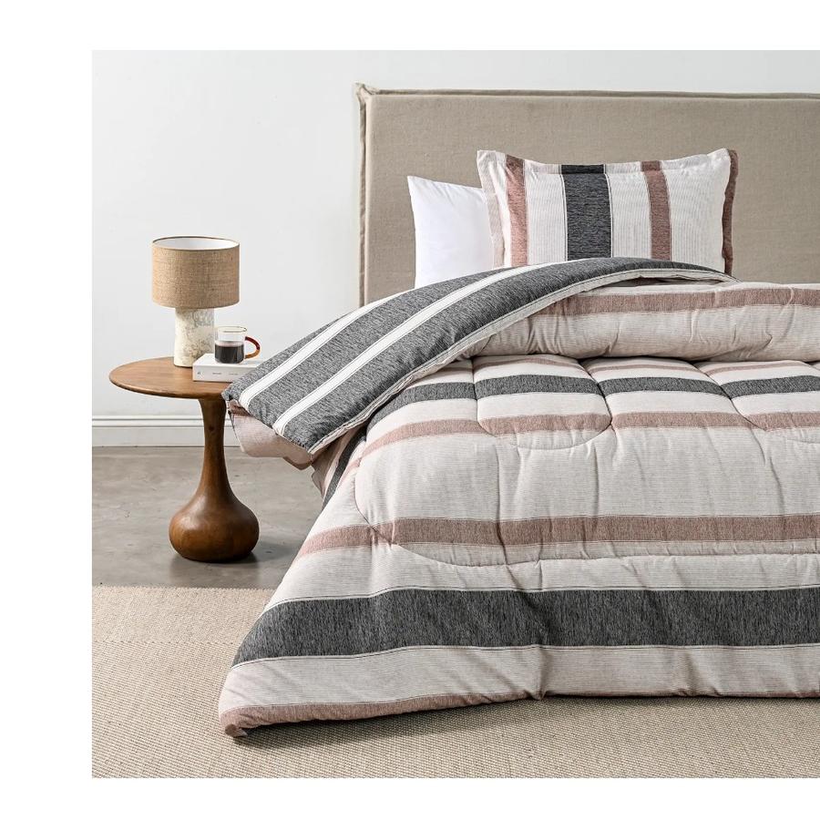 Plumón Cannon Home Drift 1.5 Plazas Multicolor