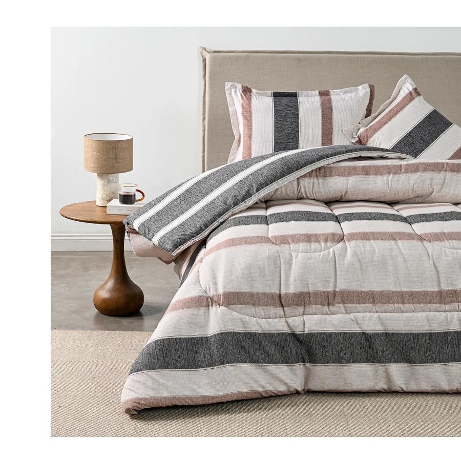 Plumón Cannon Home Drift 2 Plazas Multicolor