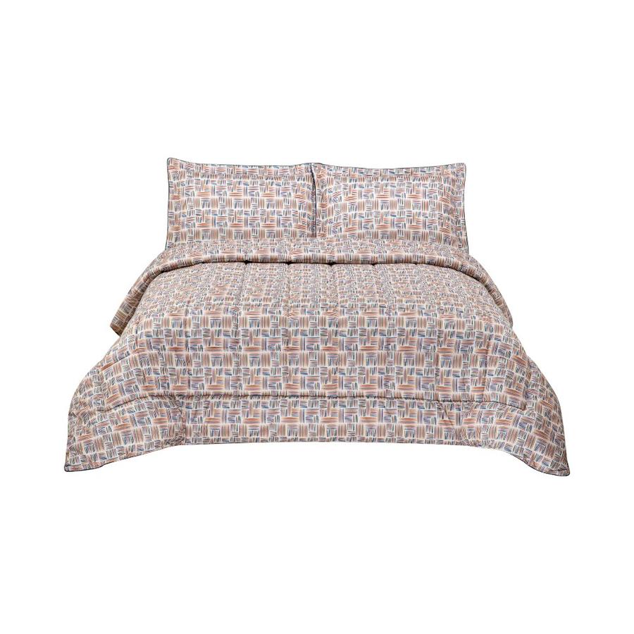 Plumón Matiz Rustic Estampado 2.5 Plazas Multicolor