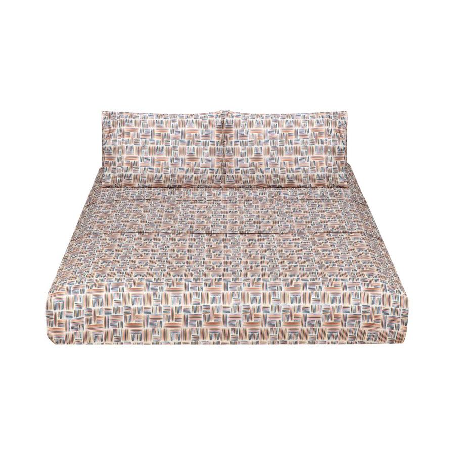 Juego de Sábanas Matiz Rustic Estampado 2.5Plazas Multicolor