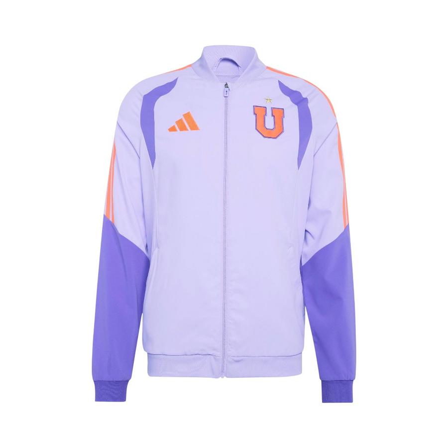 Chaqueta Adidas Hombre Universidad de Chile Morado