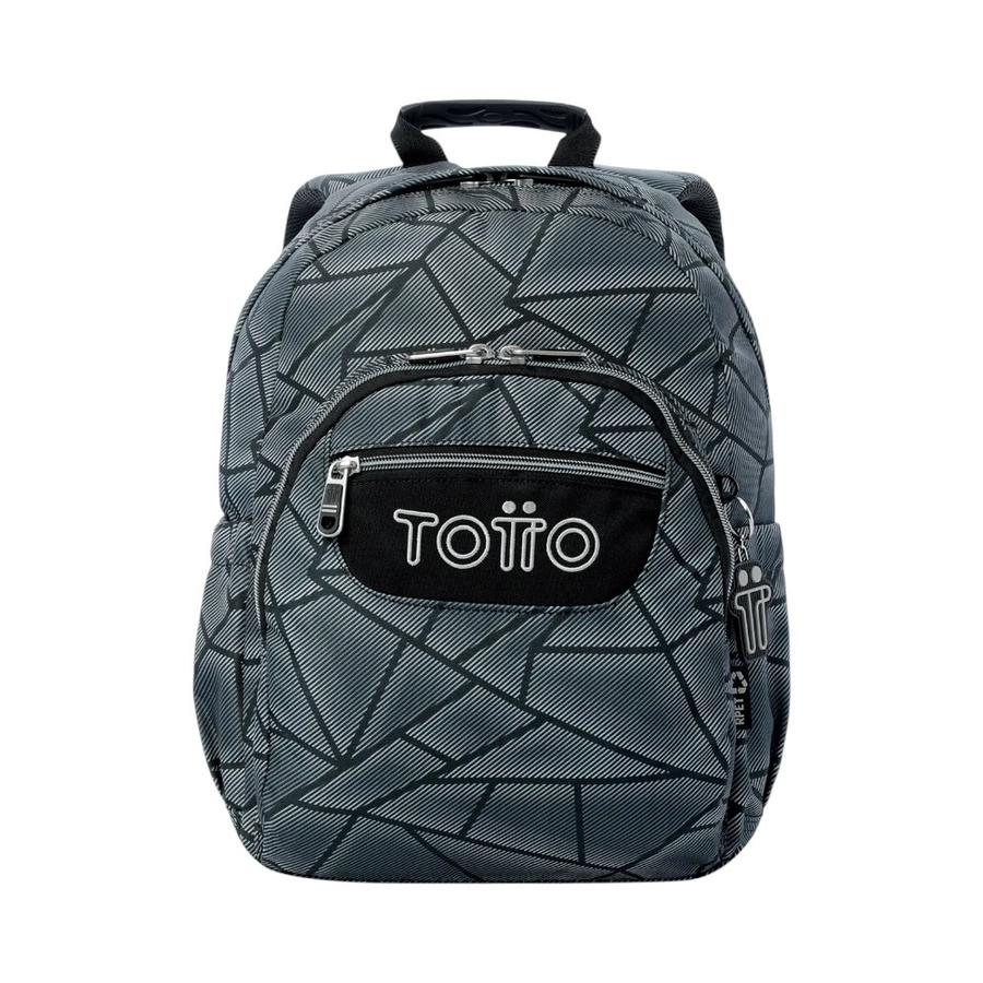 Mochila Juvenil Totto Gommas 16L Porta PC 13"" Gris