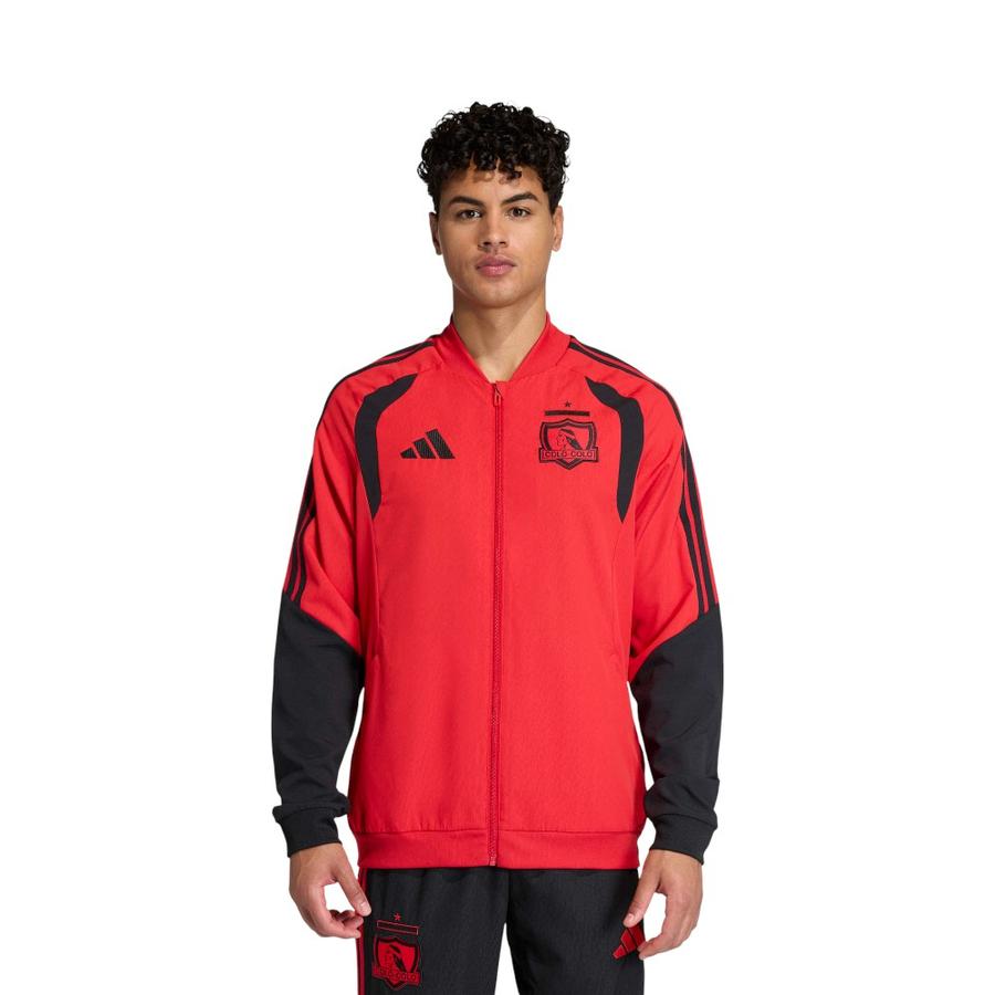 Chaqueta Deportiva Hombre Adidas Colo-Colo Rojo