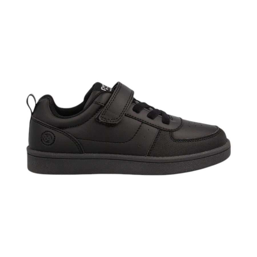 Zapatilla Escolar Niño Bubblegummers Clavel Casual Negro
