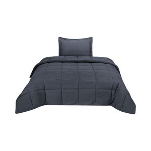 Plumón Matiz Corduroy Sherpa 1.5 Plazas Gris Marengo