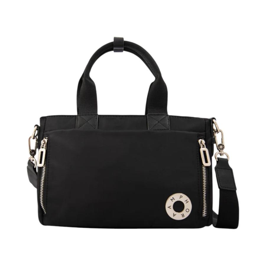 Cartera Bandolera Mujer Amphora Donna Mediana Negro