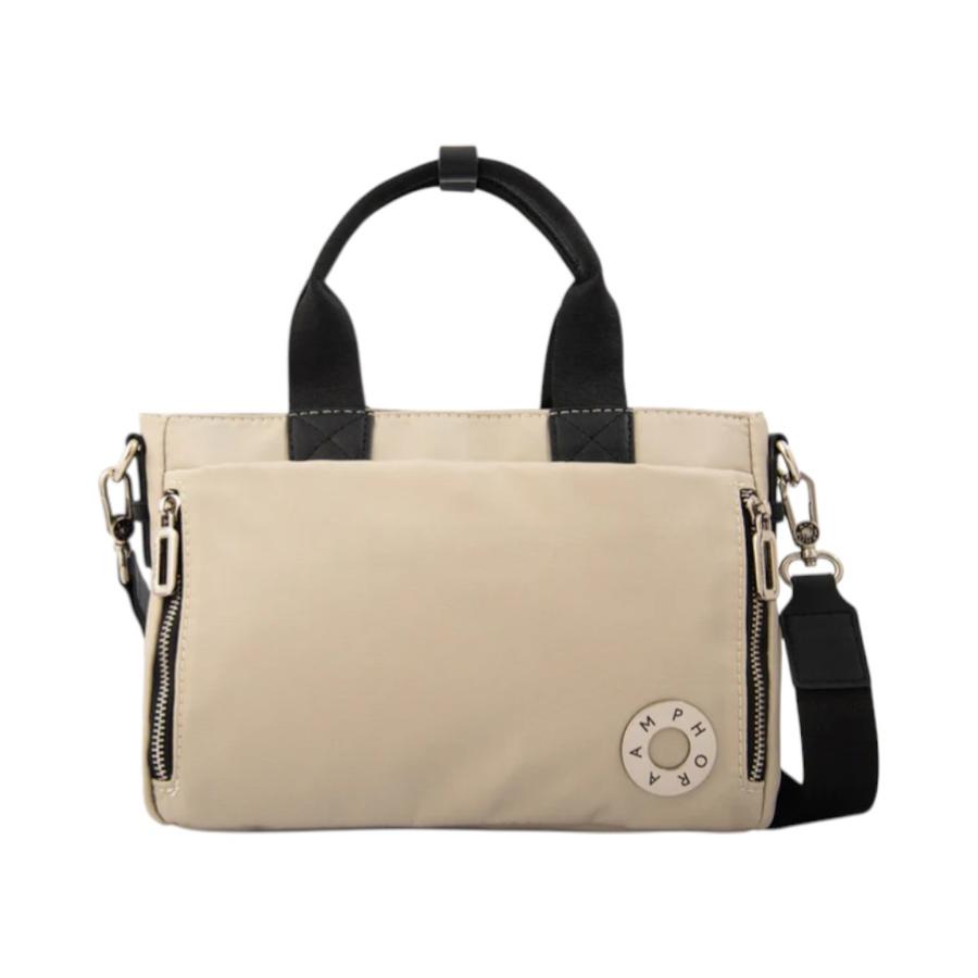 Cartera Bandolera Mujer Amphora Donna Mediana Beige