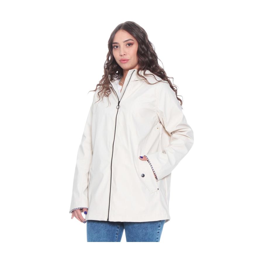 Chaqueta Impermeable Mujer Wados Crema