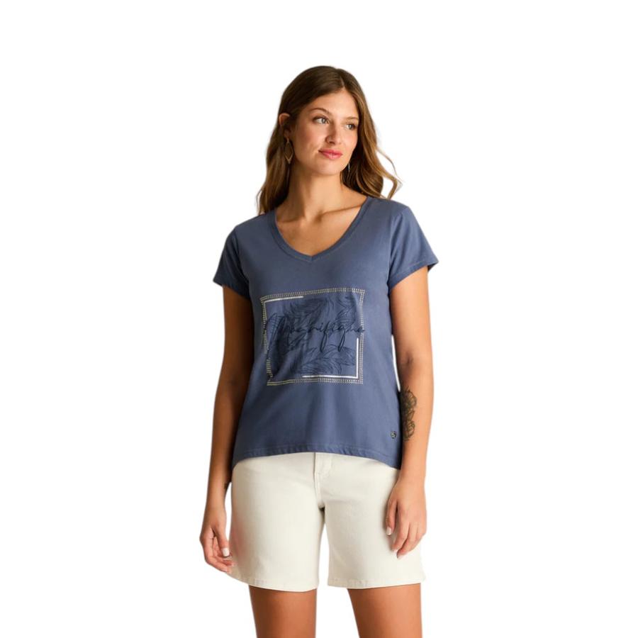 Polera Mujer Weekend Navidad Índigo