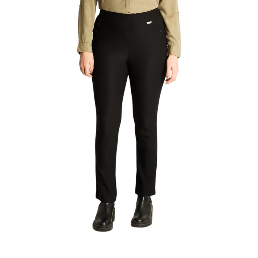 Calza Mujer Weekend Slim Muy Elasticada Negro