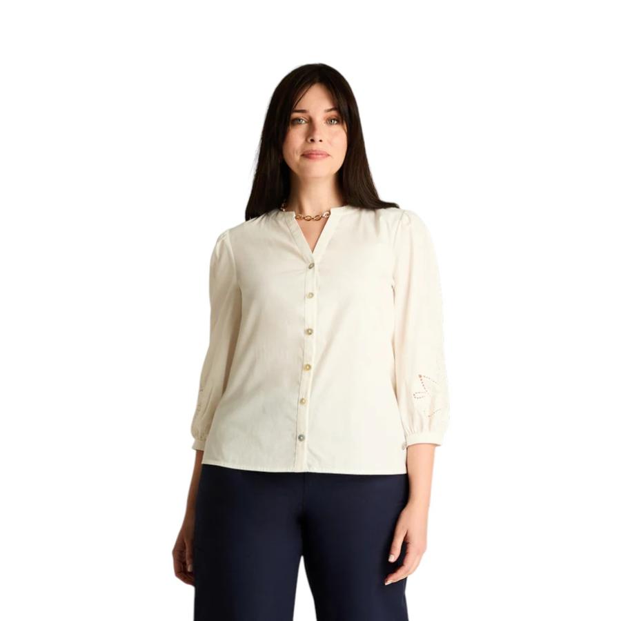 Blusa Mujer Weekend Manga 3/4 Summer Boho Blanco