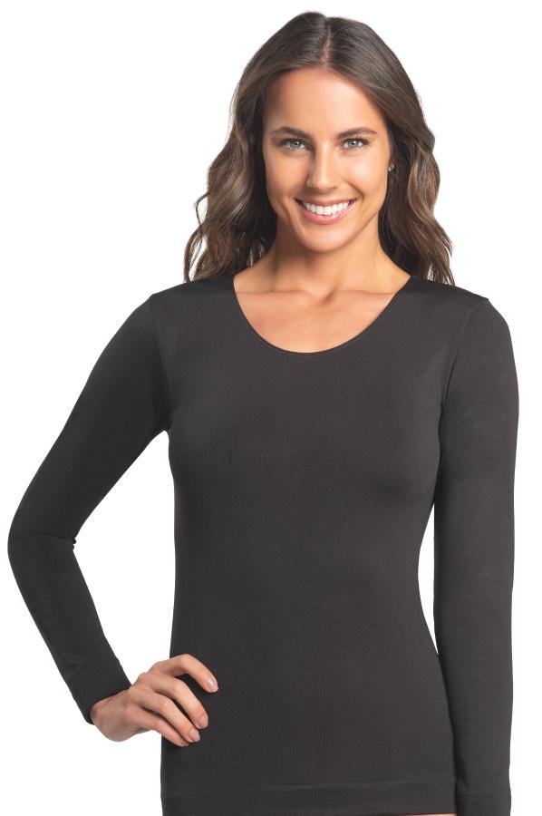 Top Seamless Polar Mujer Caffarena Talla Unica Negro