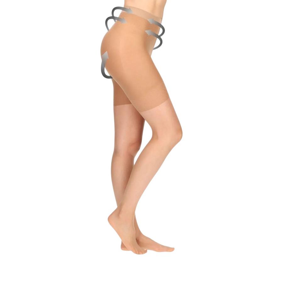 Panty Mujer Caffarena Efecto Up Denier 20 Champagne