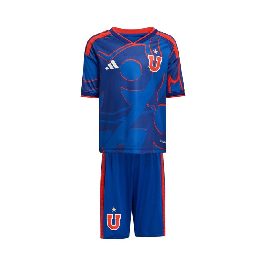 Conjunto Niño Adidas Universidad de Chile Local Azul
