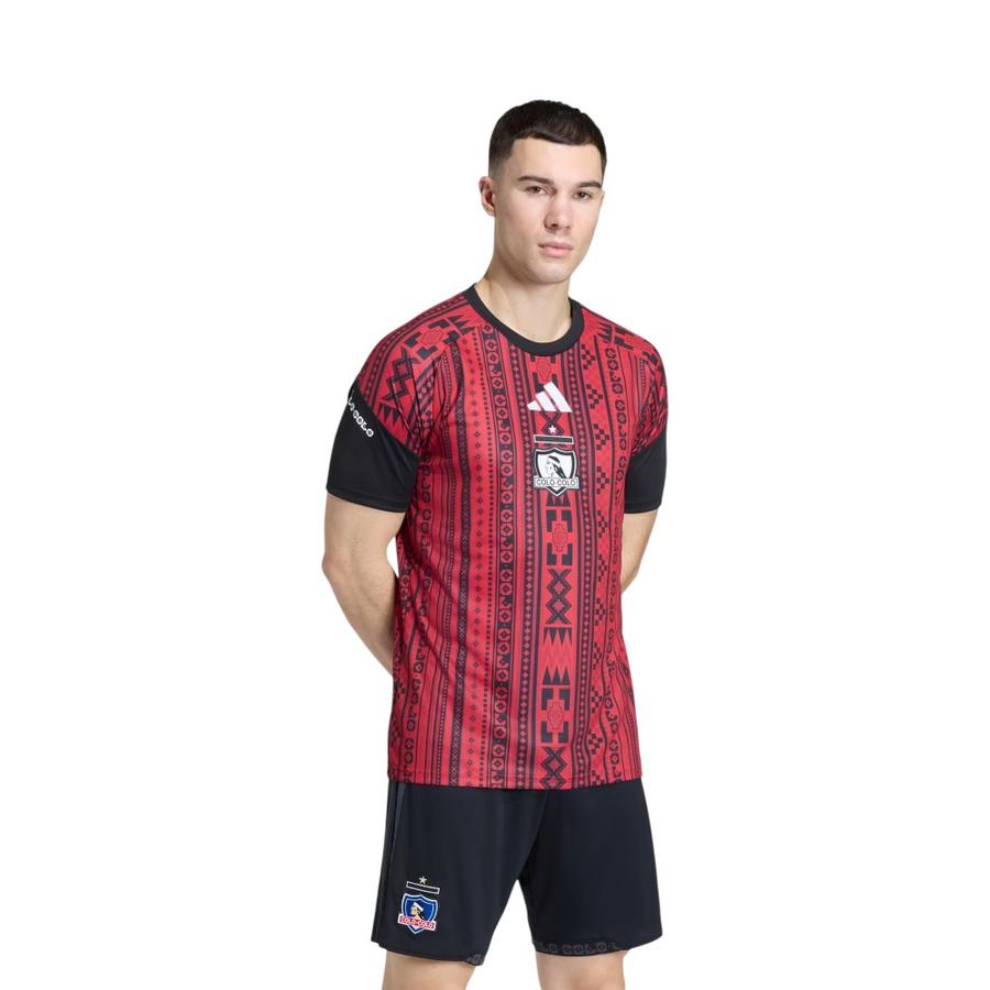Polera Hombre Adidas Colo-Colo Prepartido Tiro26 Multicolor