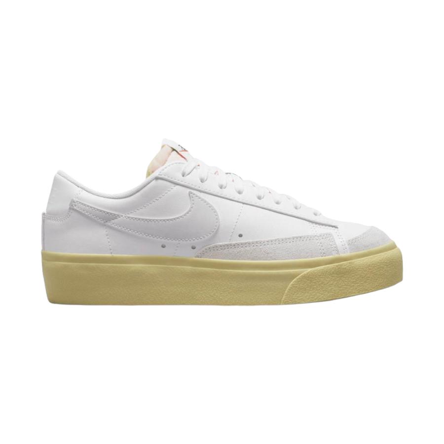 Zapatilla Mujer Nike Blazer Low Platform Blanco Crema