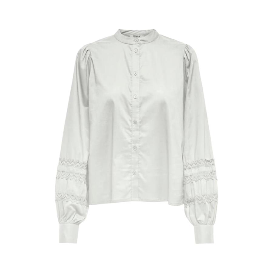 Blusa de manga larga Mujer Only 15354774 Blanca