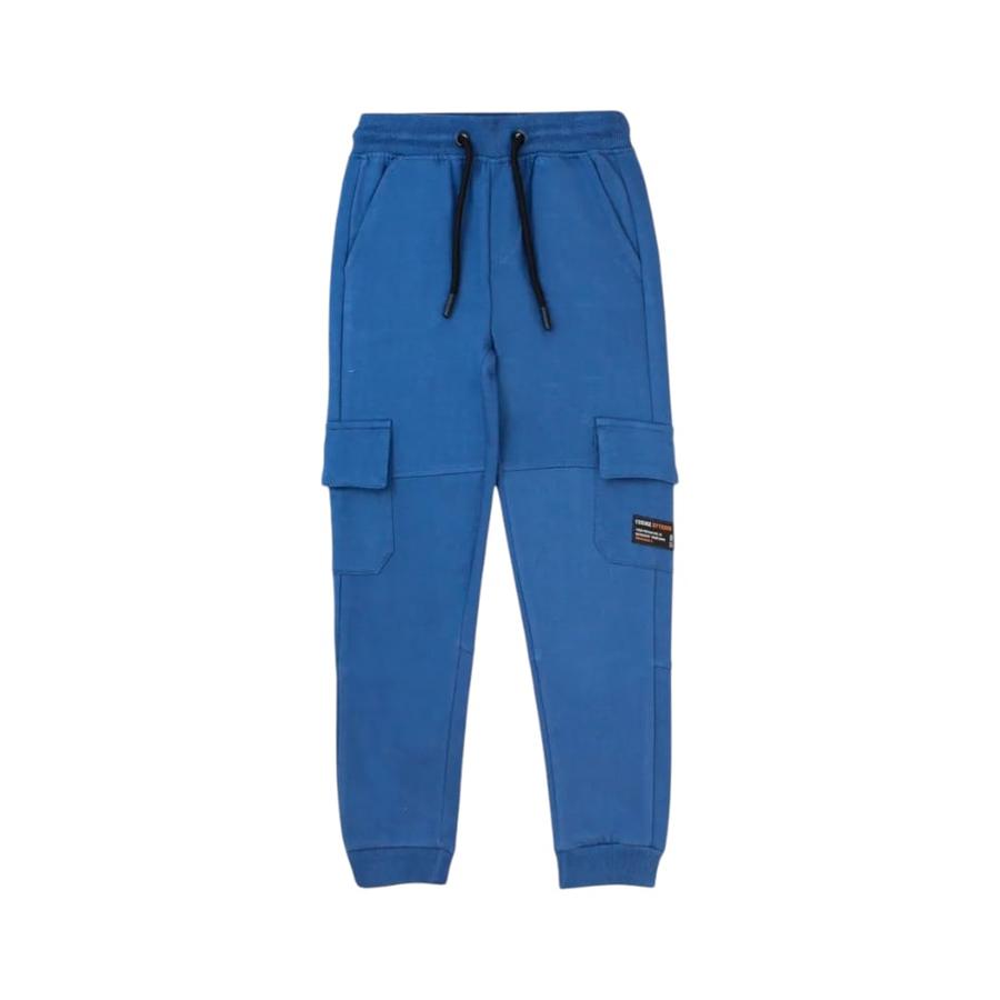 Pantalón Buzo Niño Ficcus Essence Azul