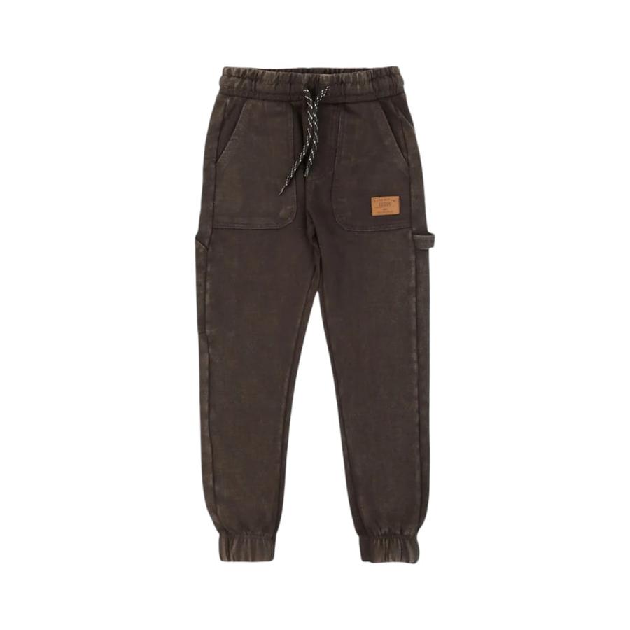 Pantalón Buzo Niño Ficcus Spirit Grafito