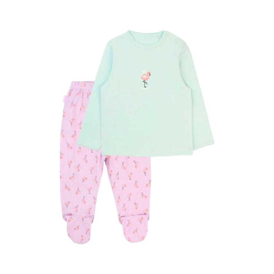 Pijama de Algodón Bebé Niña Ficcus Must Have Verde