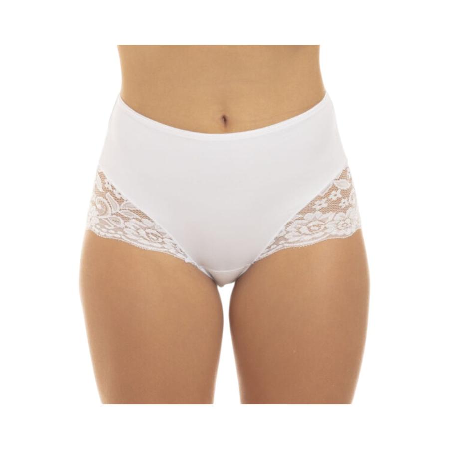 Cuadro Maxi Microfibra Encaje Mujer Lady Genny C-953 Blanco