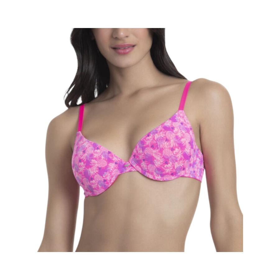Sostén con Soft Push-Up Mujer Lady Genny S-689B Fucsia