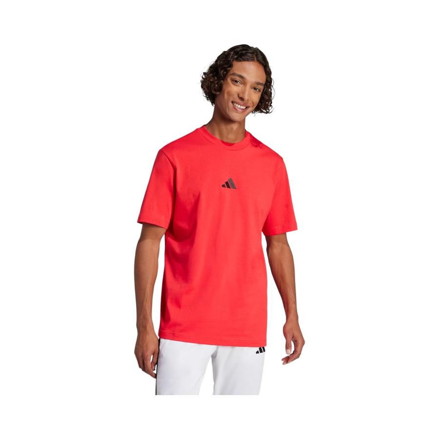 Camiseta Essentials Small Logo de punto sencillo Adidas