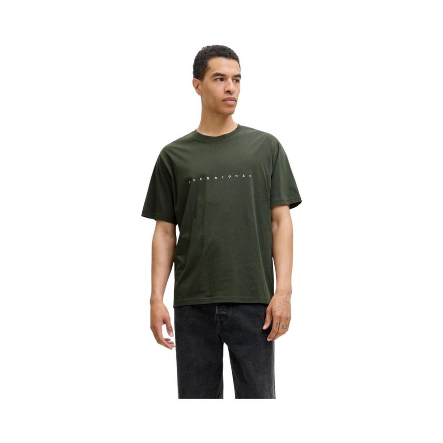 Polera Algodón Hombre Jack & Jones 12234746 Verde