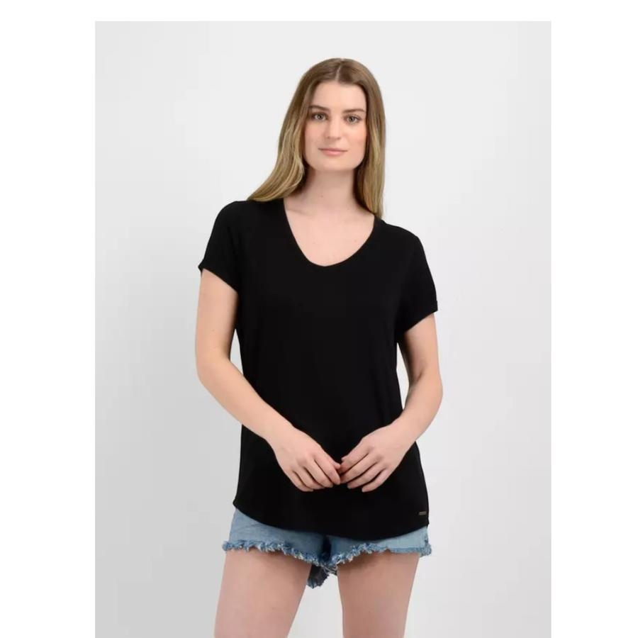 Polera Manga Corta Mujer O'Neill Essential II Negro