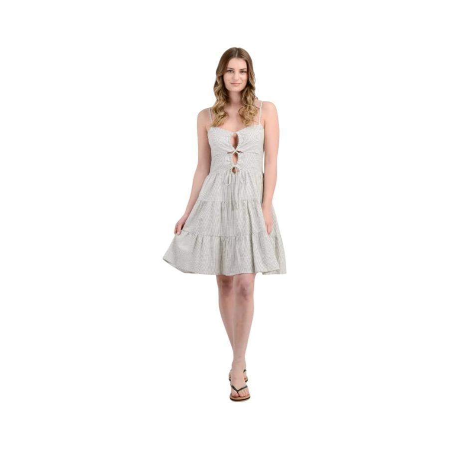Vestido con Amarras Mujer O'Neill Nataly Beige Claro