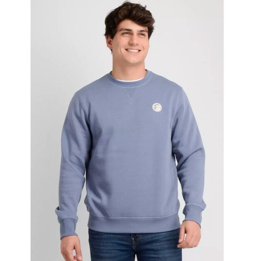 Polerón Logo Hombre O'Neill O'Riginals Crew II Celeste