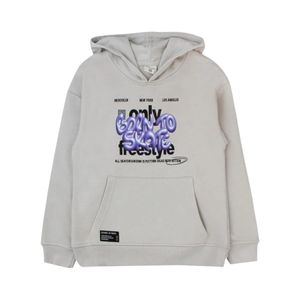 Polerón Cuello Redondo Niño Ficcus Essence Gris