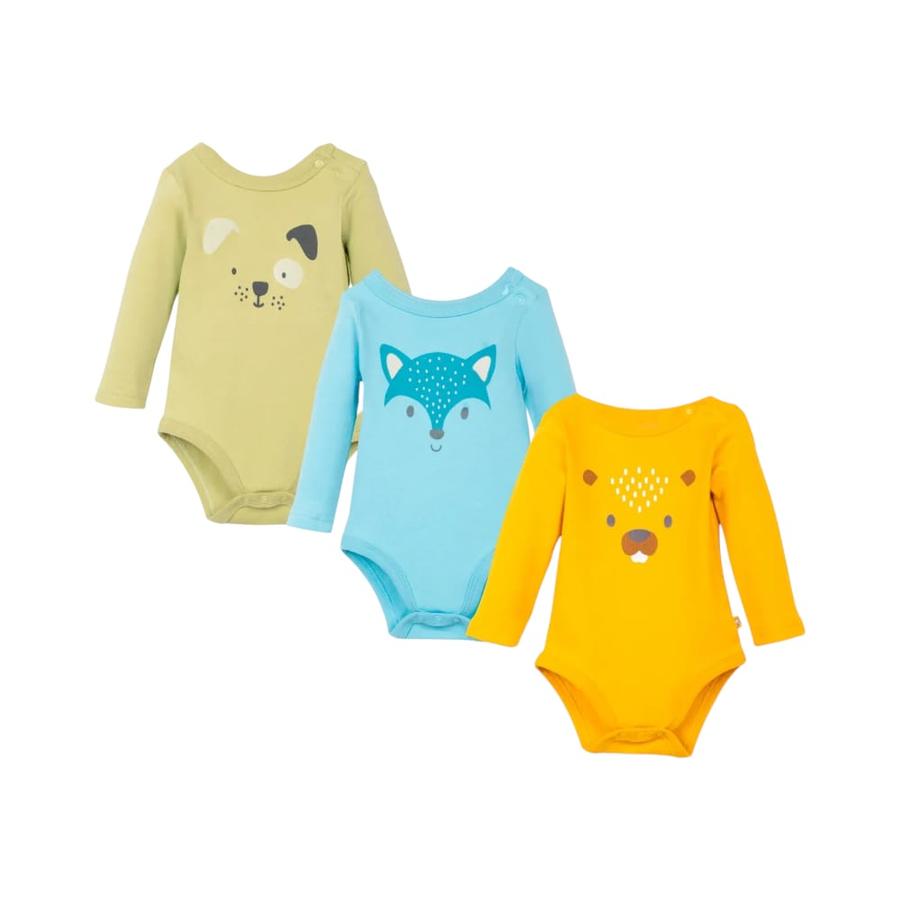 Body Manga Larga Niña Bebé Pillin PVD210-26SUR Multicolor